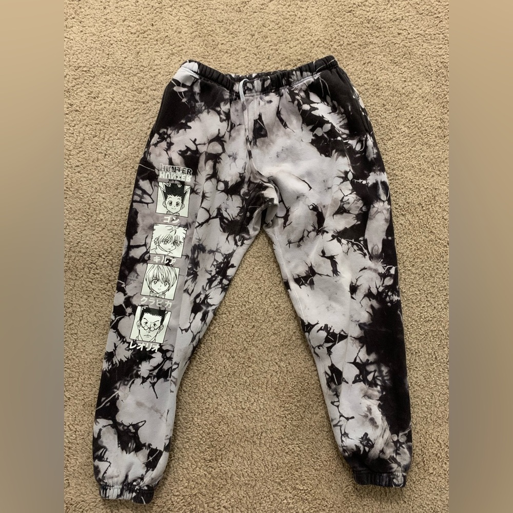 Hypland HXH main four tie dye sweatpants - size medium